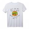GET IN MY BELLY NOW! Lustiges Hamburger T-Shirt für National Hamburger Day mit Cheeseburger-Design