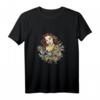 Damen Strandperle - Pin-up Deern im coolen Retro Tattoo Stil T-Shirt für Küstenkinder & Meerliebhaberinnen
