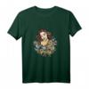 Damen Strandperle - Pin-up Deern im coolen Retro Tattoo Stil T-Shirt für Küstenkinder & Meerliebhaberinnen