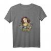 Damen Strandperle - Pin-up Deern im coolen Retro Tattoo Stil T-Shirt für Küstenkinder & Meerliebhaberinnen