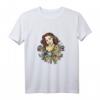 Damen Strandperle - Pin-up Deern im coolen Retro Tattoo Stil T-Shirt für Küstenkinder & Meerliebhaberinnen