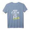 Lass uns das tragen Keep Calm und iss Takis T-Shirt – Lustiges Food-Design für Snack-Liebhaber, Männer, Frauen & Kinder