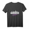 Hamburger Deern - Skyline & Moin Hamburg Sprüche T-Shirt für Hamburger Fans - Perfekt als Geschenk zum Geburtstag & Weihnachten