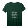 Damen Kopp in' Nacken Party T-Shirt mit V-Ausschnitt – Lustiger Trinkspruch für Norddeutschland & Hamburger Dialekt