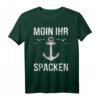Moin Hamburg Norddeutsch Anker Möwen Leuchtturm T-Shirt – Klassisch geschnitten, maritime Mode für Hamburg & Norddeutschland