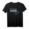 Heimathafen Hamburg T-Shirt mit Kapitän Steuerrad – Perfektes Geschenk für Hamburger & Hafenliebhaber