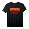 Hamburg Skyline Stadt T-Shirt – Perfektes Geschenk für Hamburger, Freunde & Familie zum Geburtstag oder Weihnachten