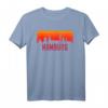 Hamburg Skyline Stadt T-Shirt – Perfektes Geschenk für Hamburger, Freunde & Familie zum Geburtstag oder Weihnachten