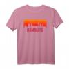 Hamburg Skyline Stadt T-Shirt – Perfektes Geschenk für Hamburger, Freunde & Familie zum Geburtstag oder Weihnachten