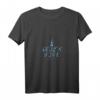 Damen Michel Koordinaten T-Shirt in Vintage Hellblau – Hamburg Geschenkideen für Hamburger, Seeleute und Segler
