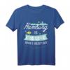 Hamburg Skyline Stadt T-Shirt – Geschenk für Hamburger, Hafenstadt Liebhaber & Touristen zum Geburtstag oder Weihnachten
