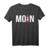 Moin Hamburg Norddeutsch Anker Möwen Leuchtturm T-Shirt - Klassisch geschnittenes maritimes Design für Hamburger & Norddeutsche