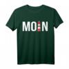 Moin Hamburg Norddeutsch Anker Möwen Leuchtturm T-Shirt - Klassisch geschnittenes maritimes Design für Hamburger & Norddeutsche
