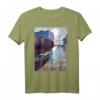 I love Hamburg - Retro Design mit Barkasse & Elbe Hamburg T-Shirt, ideal als Souvenir & Geschenk für Hamburg-Fans