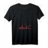 Damen Hamburg Home State T-Shirt - I Love Vintage Tee mit V-Ausschnitt, Perfekt für Reisen, Urlaub & Sommer