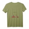 Damen Hamburg Home State T-Shirt - I Love Vintage Tee mit V-Ausschnitt, Perfekt für Reisen, Urlaub & Sommer