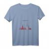 Damen Hamburg Home State T-Shirt - I Love Vintage Tee mit V-Ausschnitt, Perfekt für Reisen, Urlaub & Sommer