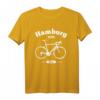 Für alle Fahrradfahrer in Hamburg T-Shirt - Klimafreundliches Geschenk für Radliebhaber, E-Bike & Rennrad Fans