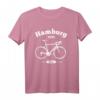 Für alle Fahrradfahrer in Hamburg T-Shirt - Klimafreundliches Geschenk für Radliebhaber, E-Bike & Rennrad Fans