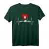 Hamburg Skyline Herzschlag T-Shirt – Fanartikel, Souvenir & Outfit für Hamburg-Liebhaber mit Hafen- und Alster-Motiv