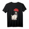 Schwarzwald Bollenhut Lama Sonnenbrille T-Shirt – Lustiges Heimatmotiv für Schwarzwald-Fans, Lama-Liebhaber und Traditionen