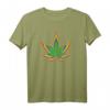 Buntes Hanfblatt Regenbogen Cannabis Marihuana T-Shirt – Perfektes Geschenk für Kiffer, Freunde & Fans von Hanf und Marihuana