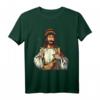 Lustiges Kiffer Jesus Cannabis T-Shirt - Humoriges Hanf Shirt mit religiösem Motiv für Kiffer und Rastafari-Fans