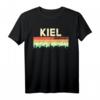 Mein Kiel Skyline Deutschland Heimat Stadt Souvenir T-Shirt – Perfektes Geschenk zum Geburtstag, Weihnachten oder für den Urlaub