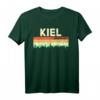 Mein Kiel Skyline Deutschland Heimat Stadt Souvenir T-Shirt – Perfektes Geschenk zum Geburtstag, Weihnachten oder für den Urlaub
