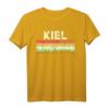 Mein Kiel Skyline Deutschland Heimat Stadt Souvenir T-Shirt – Perfektes Geschenk zum Geburtstag, Weihnachten oder für den Urlaub