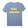 Mein Kiel Skyline Deutschland Heimat Stadt Souvenir T-Shirt – Perfektes Geschenk zum Geburtstag, Weihnachten oder für den Urlaub