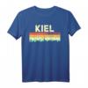 Mein Kiel Skyline Deutschland Heimat Stadt Souvenir T-Shirt – Perfektes Geschenk zum Geburtstag, Weihnachten oder für den Urlaub
