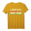 Mein Leipzig Skyline T-Shirt – Heimatstadt Souvenir & Geschenkidee für Leipzig-Fans, Urlaub & Stolz zeigen