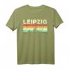 Mein Leipzig Skyline T-Shirt – Heimatstadt Souvenir & Geschenkidee für Leipzig-Fans, Urlaub & Stolz zeigen