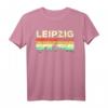 Mein Leipzig Skyline T-Shirt – Heimatstadt Souvenir & Geschenkidee für Leipzig-Fans, Urlaub & Stolz zeigen