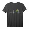 Parakeet Liebhaber Geschenk - Budgie Heartbeat T-Shirt für Vogel- und Sittichfans, ideal als Bird Lover Geschenk