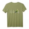 Parakeet Liebhaber Geschenk - Budgie Heartbeat T-Shirt für Vogel- und Sittichfans, ideal als Bird Lover Geschenk
