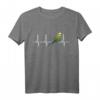 Parakeet Liebhaber Geschenk - Budgie Heartbeat T-Shirt für Vogel- und Sittichfans, ideal als Bird Lover Geschenk