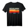 Mein Heidelberg Skyline T-Shirt - Heimatstadt Souvenir & Geschenkidee für Heidelberg-Fans, Urlaub & Stolz