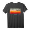 Mein Heidelberg Skyline T-Shirt - Heimatstadt Souvenir & Geschenkidee für Heidelberg-Fans, Urlaub & Stolz