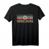 Vintage Heidelberg Kompass Retro Heimatstadt T-Shirt – Perfektes Geschenk für Heidelberg-Liebhaber und stolze Heidelberger