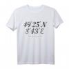 Heidelberger Koordinaten T-Shirt in Vintage Schwarz - Perfektes Geschenk für Heidelberg-Liebhaber & Urlaubserinnerung
