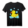 Süße gelbe Ente | Duckie Badespielzeug | Rubber Duck T-Shirt – Lustiges Geschenk für Entenliebhaber, Halloween & Geburtstag