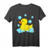 Süße gelbe Ente | Duckie Badespielzeug | Rubber Duck T-Shirt – Lustiges Geschenk für Entenliebhaber, Halloween & Geburtstag