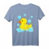 Süße gelbe Ente | Duckie Badespielzeug | Rubber Duck T-Shirt – Lustiges Geschenk für Entenliebhaber, Halloween & Geburtstag