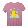 Süße gelbe Ente | Duckie Badespielzeug | Rubber Duck T-Shirt – Lustiges Geschenk für Entenliebhaber, Halloween & Geburtstag