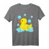 Süße gelbe Ente | Duckie Badespielzeug | Rubber Duck T-Shirt – Lustiges Geschenk für Entenliebhaber, Halloween & Geburtstag