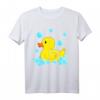 Süße gelbe Ente | Duckie Badespielzeug | Rubber Duck T-Shirt – Lustiges Geschenk für Entenliebhaber, Halloween & Geburtstag