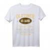 Lustiges 65. Geburtstag T-Shirt für Mann und Frau - Witzige Geschenkidee & Dekoration für den 65. Jahrestag