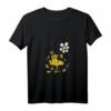 Erdnüsse - Woodstock Flower T-Shirt mit V-Ausschnitt | Offizielles Lizenzprodukt mit Blumen-Design